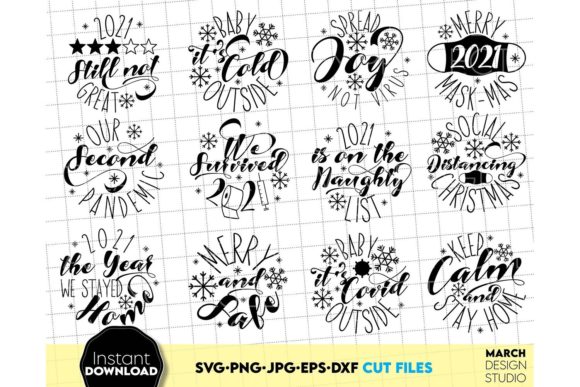 Download Christmas Bundle Quarantine SVG - Christmas bundle Collection