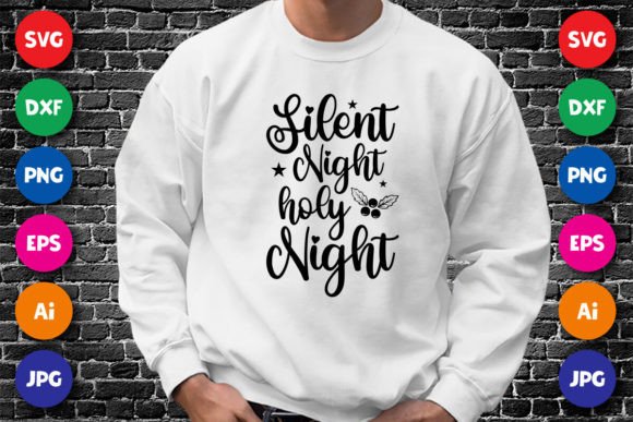 Download Silent Night Holy Night Christmas Shirt - Christmas Collection