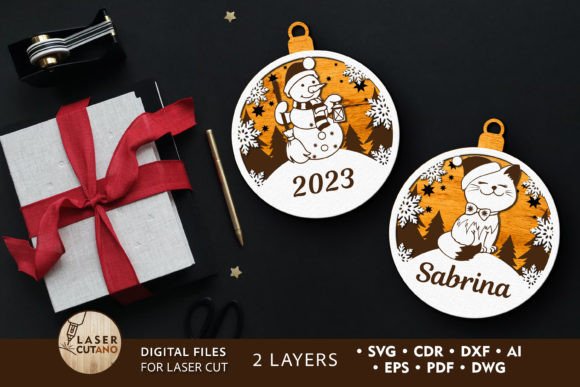 Download Custom Name Christmas Toy, Multilayer - Christmas Collection