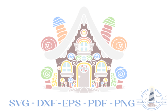 Download Gingerbread House SVG - Gingerbread house Collection