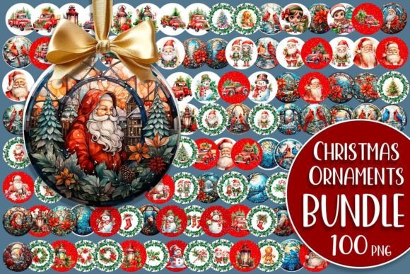 Download Mega Christmas Sublimation Ornament PNG - Christmas Collection