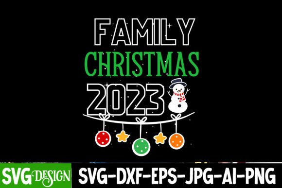Download Family Christmas 2023 SVG Design - Christmas Collection
