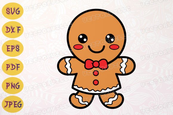 Download Gingerbread Cookies SVG Christmas DXF - Christmas Collection