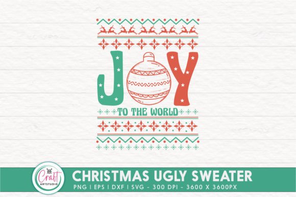 Download Retro Christmas Ugly Sweater SVG - Christmas Collection