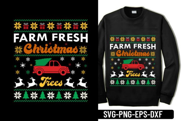 Download Farm Christmas Trees - Ugly Sweater Svg - Christmas Collection