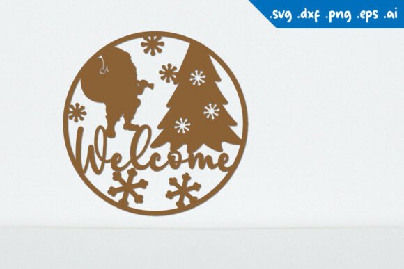 Download Christmas Welcome Sign, Christmas Sign - Christmas Collection