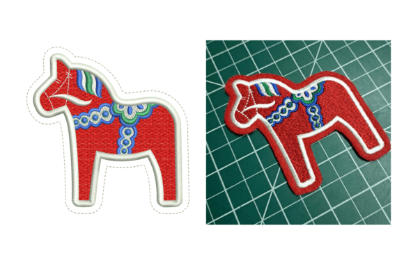 Download Christmas Toy Horse Embroidery Design - Christmas Collection