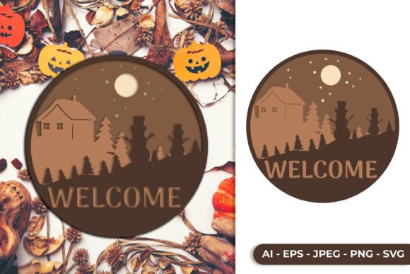 Download Christmas Sign Layered Laser Cut File - Christmas Collection