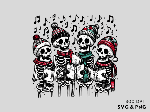 Download Funny Christmas Skeleton SVG PNG - Christmas Collection