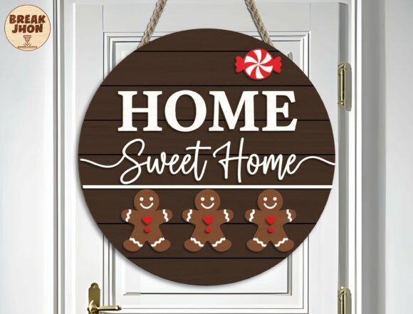 Download 3D Layered Christmas Door Hanger Svg - Christmas Collection