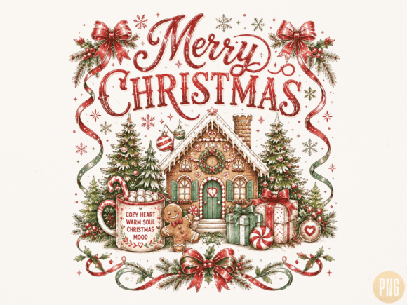 Download Merry Christmas Gingerbread House PNG - Gingerbread house Collection