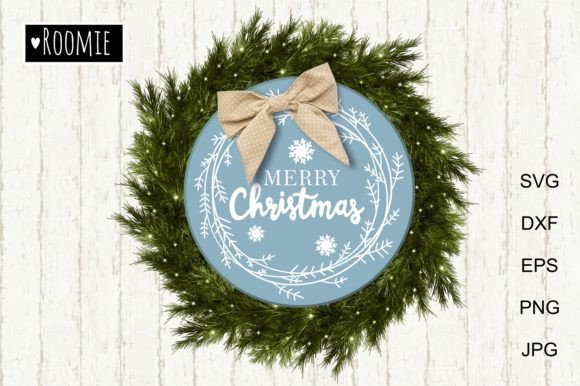 Download Scandinavian Christmas Door Hanger Svg - Christmas Collection