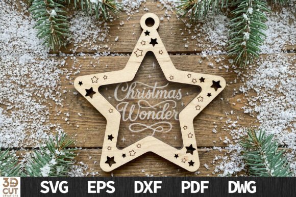Download Christmas Wonder Star Ornament - Christmas Collection