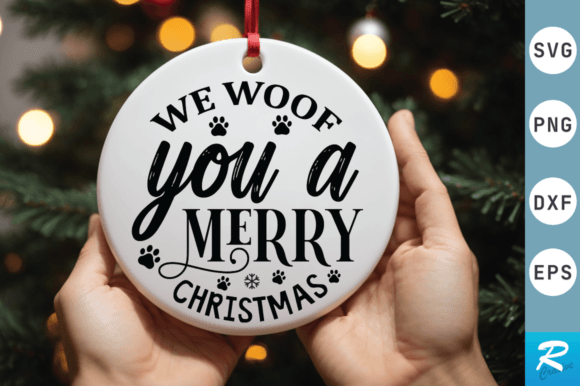 Download We Woof You a Merry Christmas Svg Design - Christmas Collection