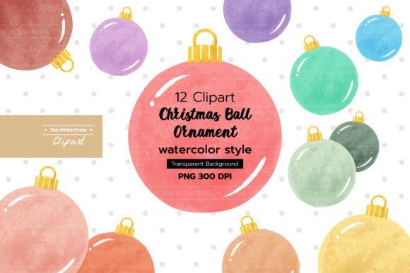 Download Christmas Ball Ornaments Clipart - Christmas Collection