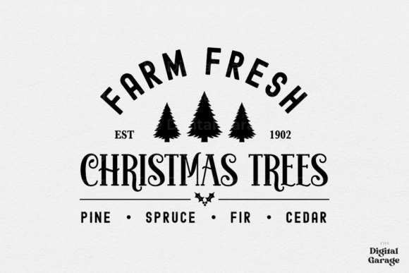 Download Farm Fresh Christmas Trees SVG - Christmas Collection