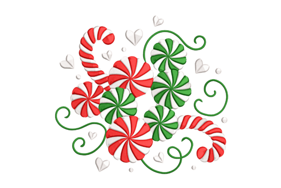 Download Christmas Peppermint Candy Swirl - Christmas Collection