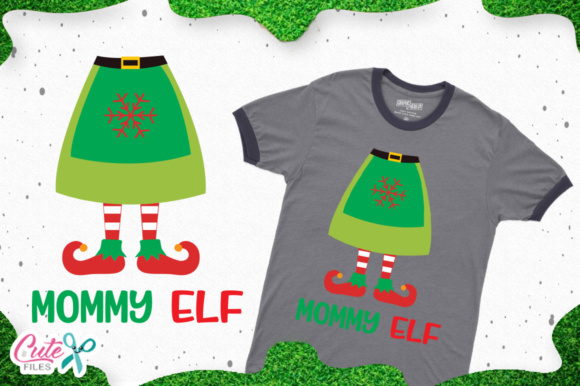 Download Mommy Elf, Christmas Cut Files for Crafters - Christmas Collection