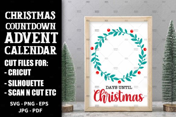 Download Christmas Countdown, Advent Calendar SVG - Christmas Collection
