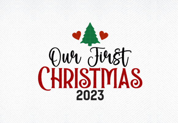 Download Our First Christmas 2023 Svg, Newly Wed - Christmas Collection