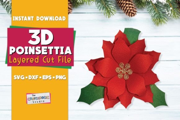 Download Poinsettia Christmas Flower - Christmas Collection