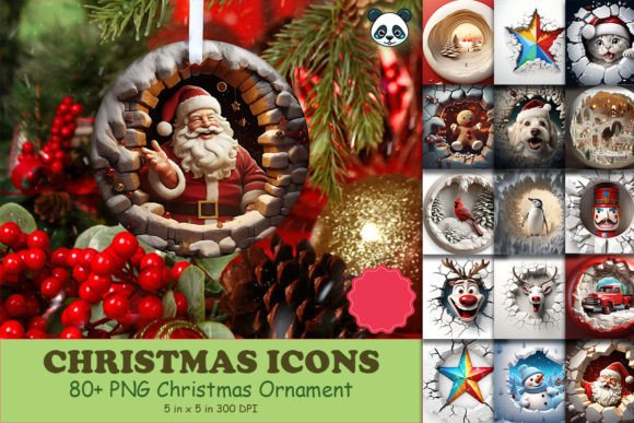 Download 3D Christmas Ornament Mega Bundle - Christmas Collection