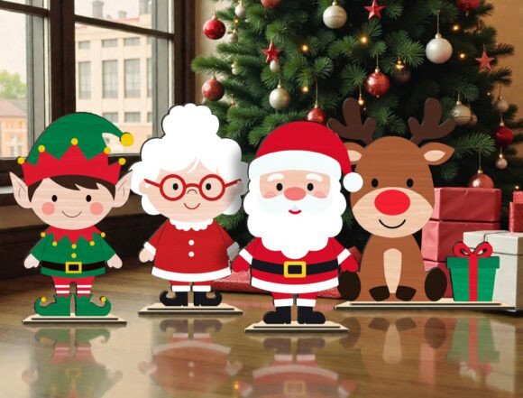 Download Christmas Character SVG Bundle - Christmas Collection