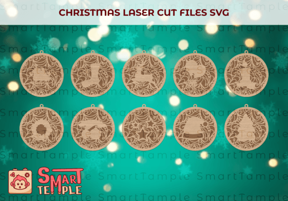 Download Christmas Cut Files Svg,Glowforge Cricut - Christmas Collection