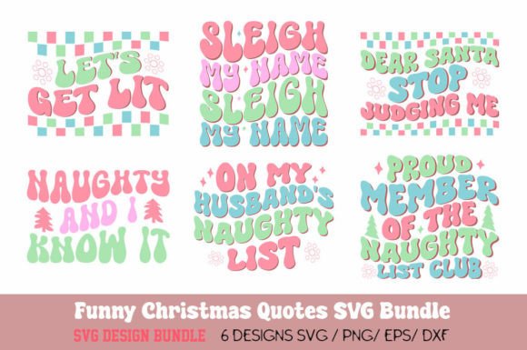 Download Funny Christmas Quotes SVG Bundle - Christmas Collection