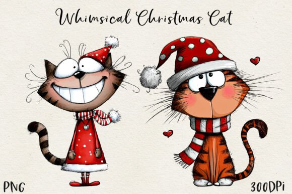 Download Cute Christmas Cat PNG - Christmas Collection