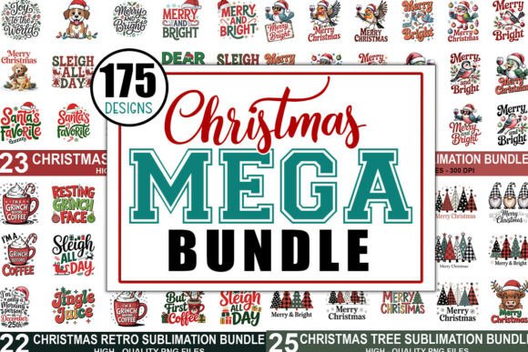 Download Christmas Mega Bundle - Holiday Designs - Christmas Collection