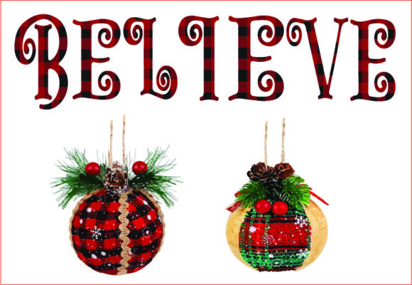 Download Believe, Christmas Ball Ornaments,png - Christmas Collection