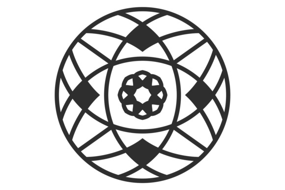 Download Decorative Round Ornament in Vintage Chi - Premium Resources