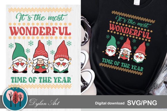 Download Gnome Christmas Ugly Sweater SVG | PNG - Christmas Collection