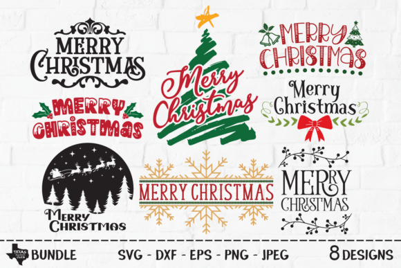 Download Merry Christmas Bundle - Holiday Designs - Christmas bundle Collection