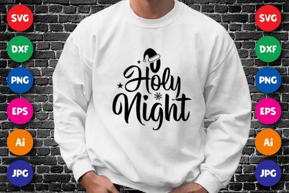 Download O Holy Night Christmas Shirt Design - Christmas Collection