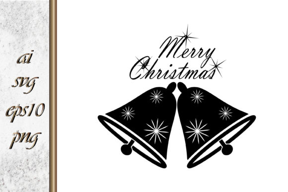 Download Christmas Stencil Doodle Xmas Bell Vecto - Christmas Collection