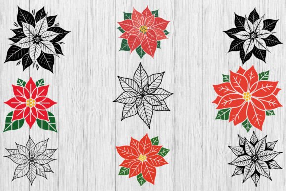 Download Poinsettia SVG Bundle, Christmas Svg - Christmas Collection