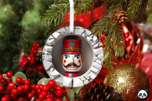Download 3D Nutcracker Christmas Ornament - Christmas Collection