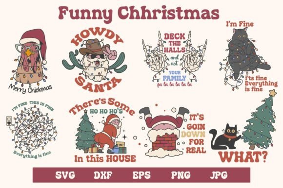 Download Funny Christmas Bundle, Svg and Sublim - Christmas bundle Collection