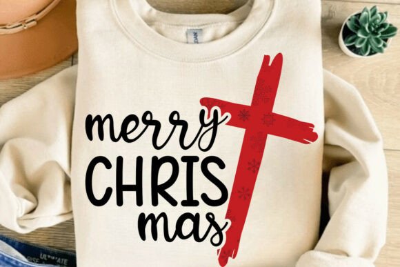 Download Merry Christmas Cross SVG, Christmas SVG - Christmas Collection