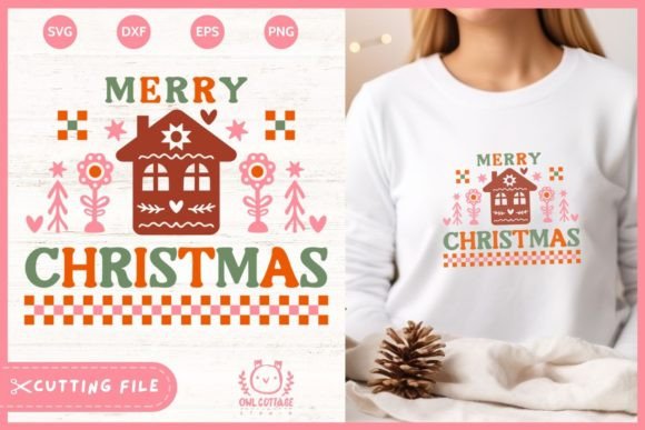 Download Gingerbread House SVG| Scandinavian Svg - Gingerbread house Collection