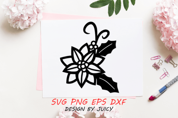 Download Christmas Poinsettia Svg - Christmas Collection