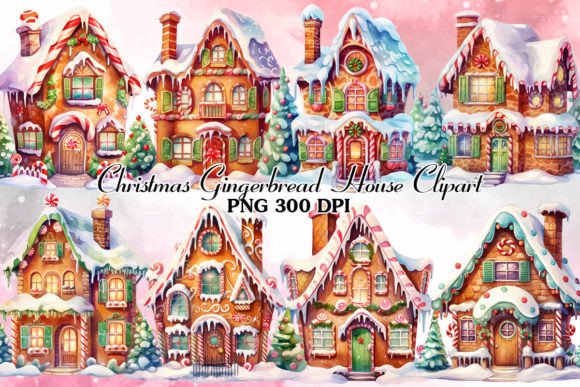 Download Christmas Gingerbread House Clipart - Gingerbread house Collection