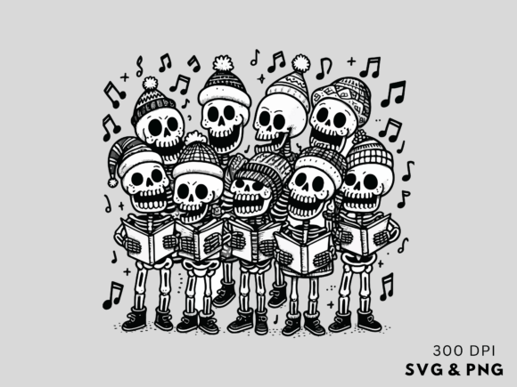 Download Funny Christmas Skeleton SVG PNG - Christmas Collection