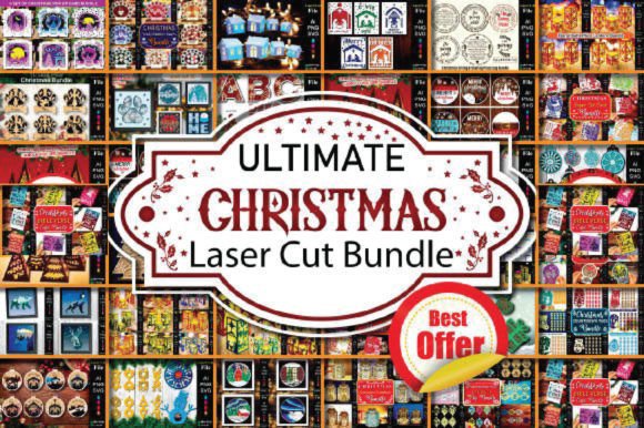 Download Ultimate Christmas Laser Cut Bundle - Christmas Collection