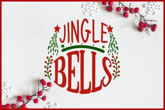 Download Jingle Bells Christmas Round Signs Svg - Christmas Collection