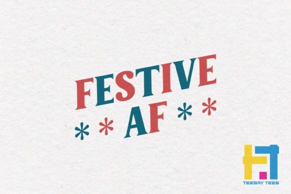 Download Festive AF Retro Vintage Christmas SVG - Christmas Collection