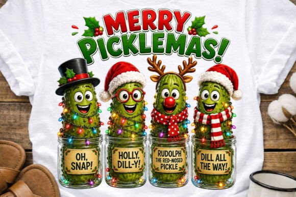 Download Merry Picklemas Funny Christmas Pickle - Christmas Collection