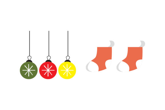 Download Stocking &amp; Ornament Ball Christmas Set - Christmas Collection